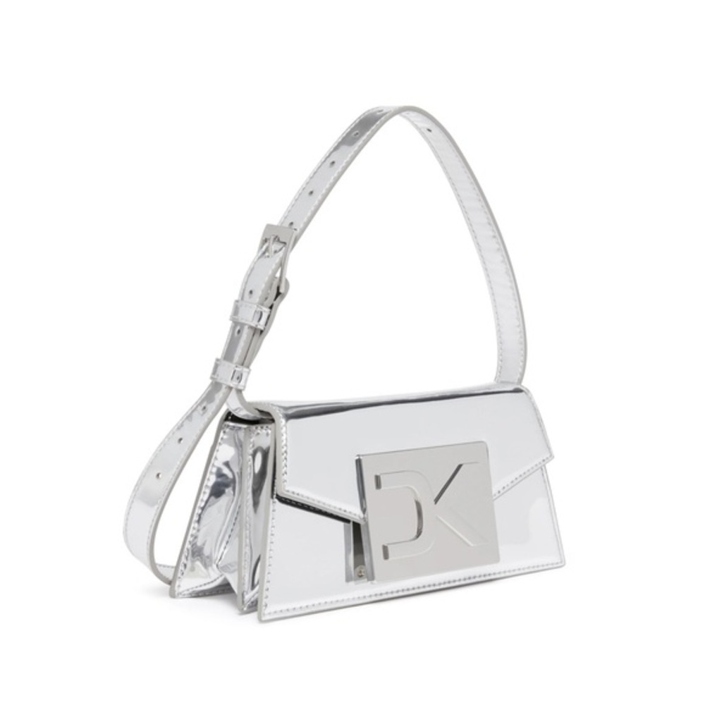 DAVID KOMA DK CITY MINI BAG IN SILVER